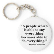 Free Speech Keyring - Quote 32