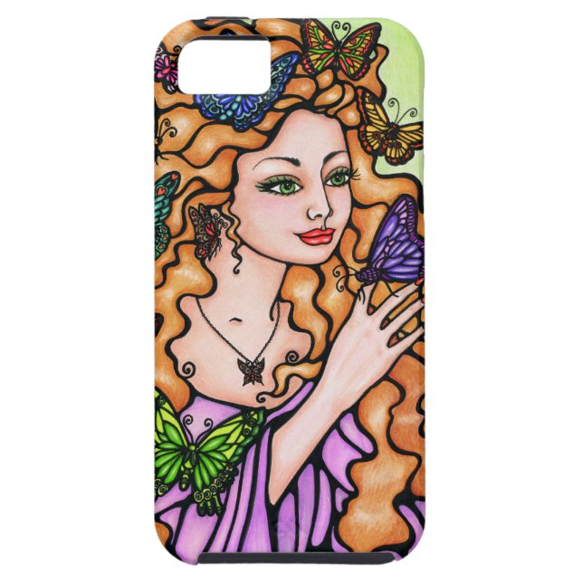 Free Spirit by Carole Stevens Bibisi Case-Mate iPhone Case (Back)