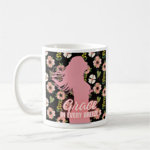 Free Spirit Girl Mug Inspirational Quote Coffee