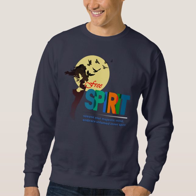 Free Spirit | Men Sweatshirt (Front)