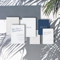 Free Spirit Modern Wedding Invitation