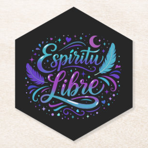 Free Spirit Paper Coaster