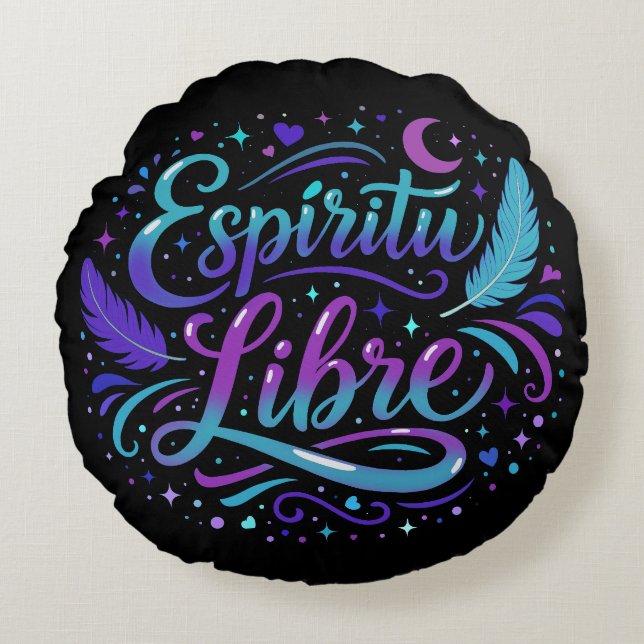 Free Spirit Round Cushion (Front)