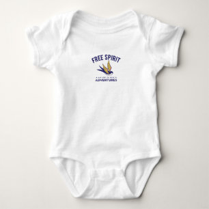 Free Spirit - Say Yes To New Adventures Baby Bodysuit