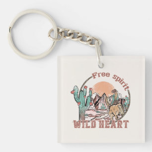 Free Spirit, Wild Heart Key Ring