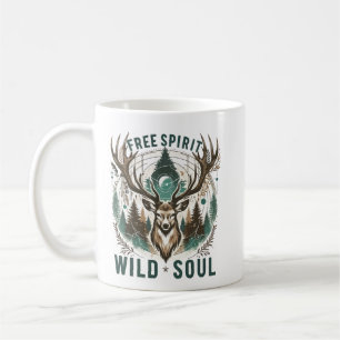 Free Spirit – Wild Soul Stag Coffee Mug