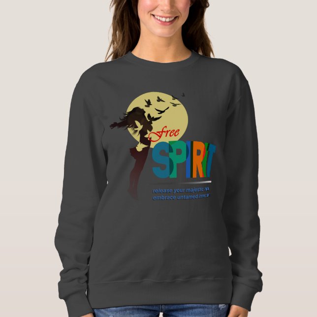 Free Spirit | Women Sweatshirt (Front)