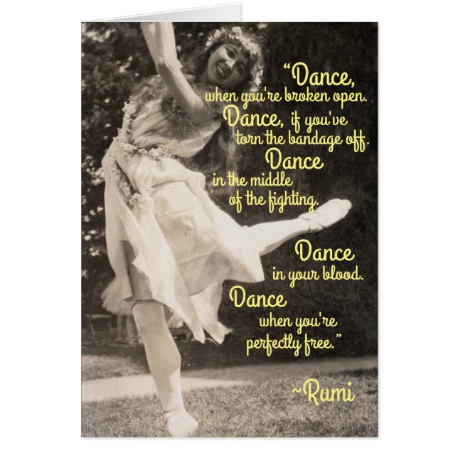 Free Spirited Dancing Hippie Fairy Faerie Sprite (Front)