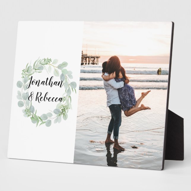 Free Standing Easel Sign with your Photo Plaque (Side)