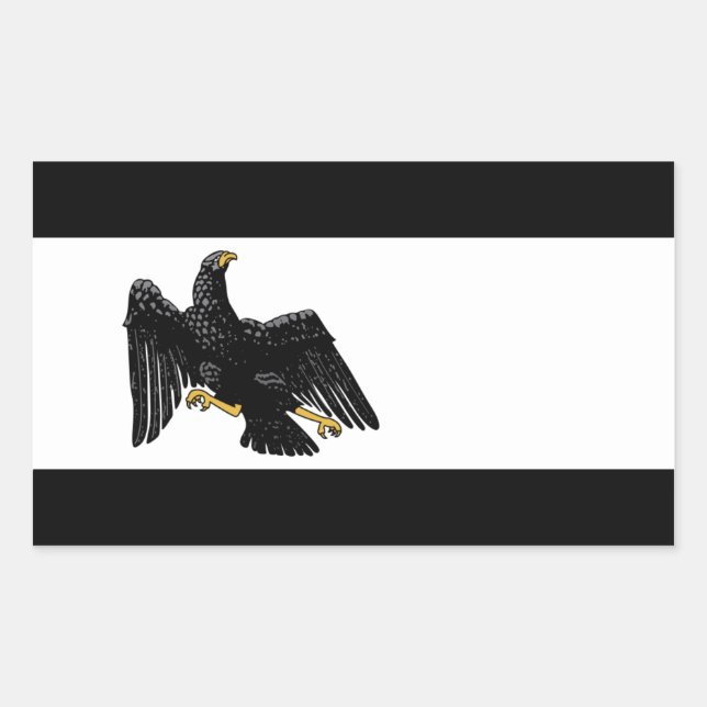 Free State of Prussia Flag Rectangular Sticker (Front)