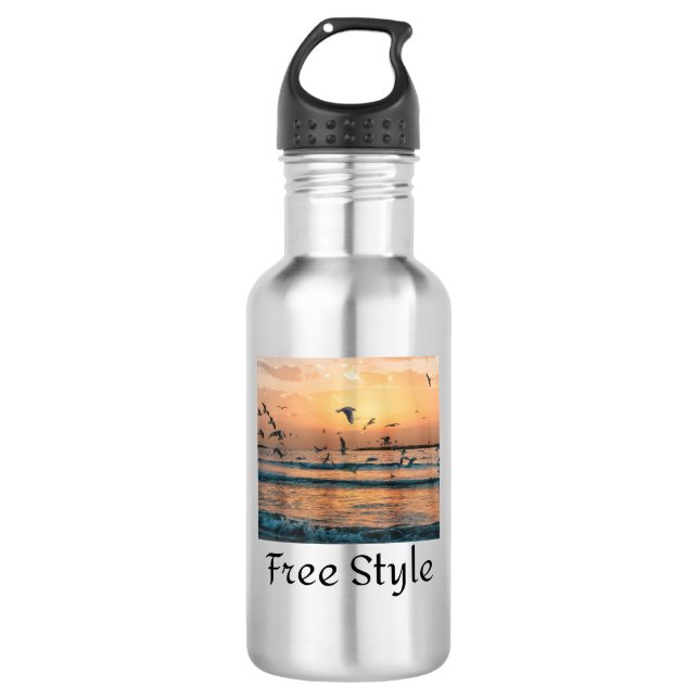 Free Style Trendy Cool 710 Ml Water Bottle (Front)