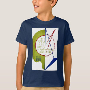 Free Summer Art Classes - WPA Poster - T-Shirt