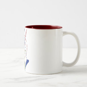 Free Summer Art Classes - WPA Poster - Two-Tone Coffee Mug