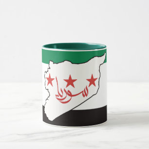 Free Syria سورية حرة Mug