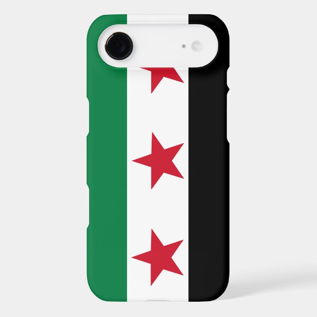 Free Syria Syrian Revolution Flag IPhone case (Back)