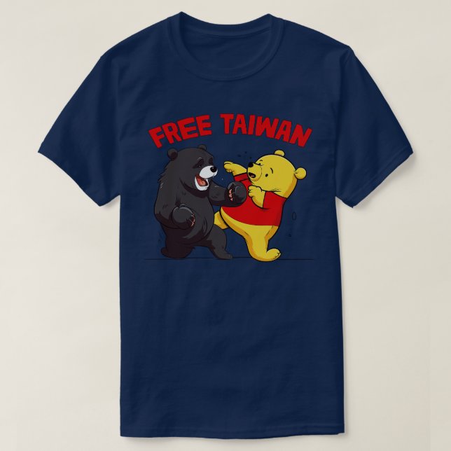 Free Taiwan T-Shirt (Design Front)