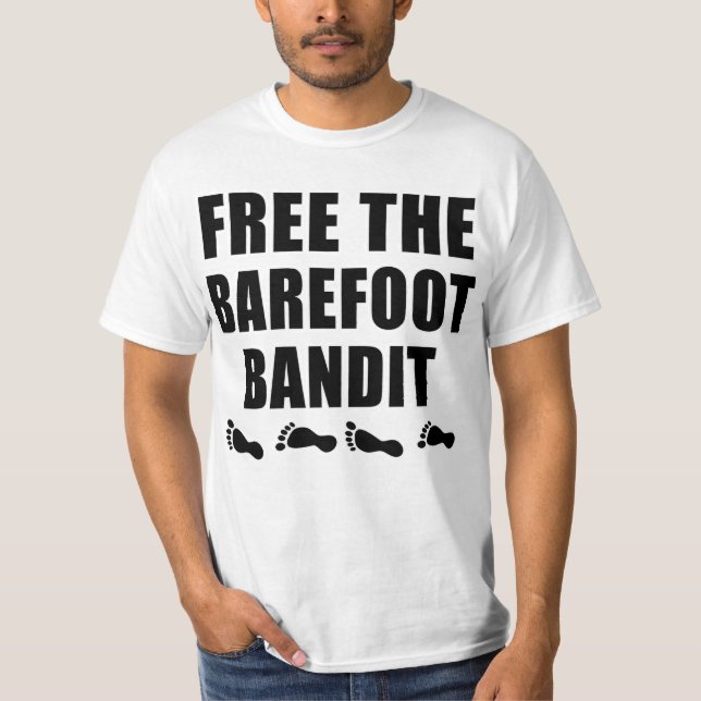 Free the Barefoot Bandit Tshirts (Front)
