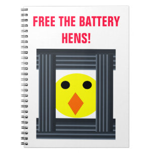 Free the Battery Hens Notebook