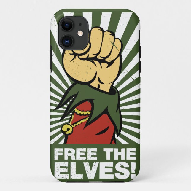 Free the elves! Case-Mate iPhone case (Back)