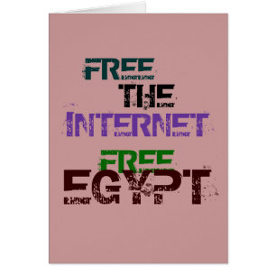 FREE THE INTERNET FREE EGYPT