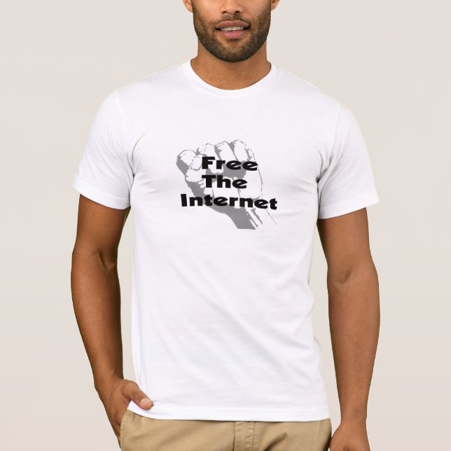 Free The Internet T-Shirt (Front)