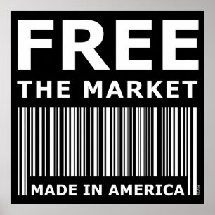 Free The Market Poster