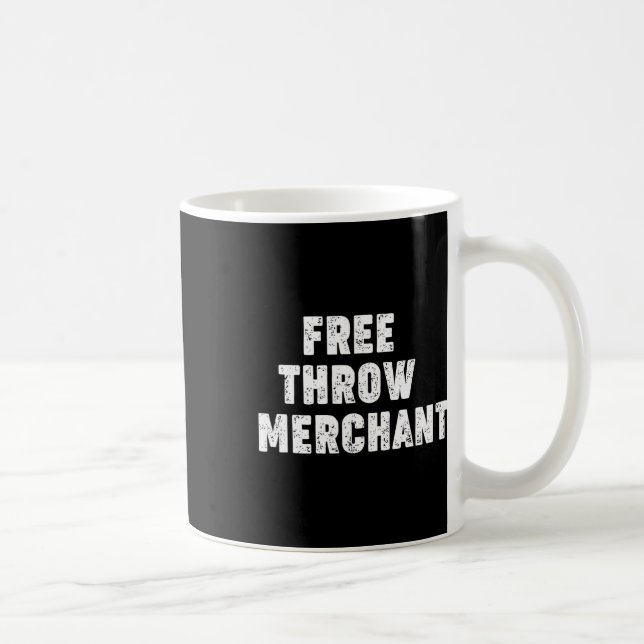 Free Throw Merchant  Coffee Mug (Right)