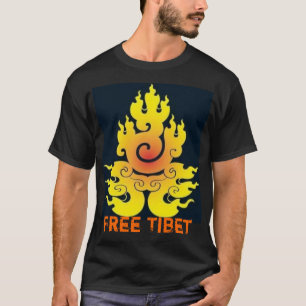 Free Tibet Black Shirt