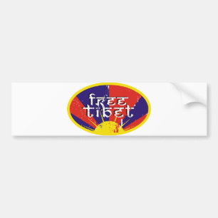 Free Tibet Bumper Sticker