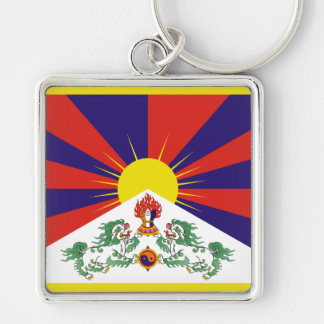 Free Tibet flag Key Ring