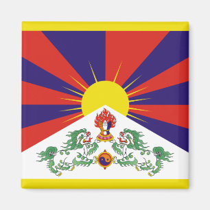 Free Tibet flag Magnet