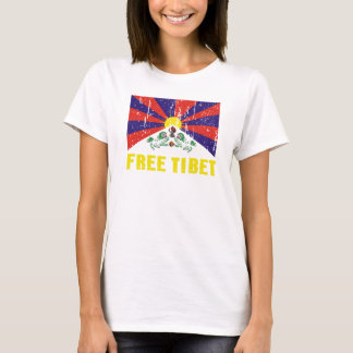 Free Tibet Flag T-shirt