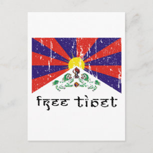 Free Tibet Gifts Postcard