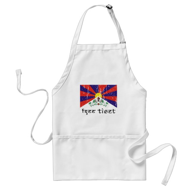 Free Tibet Gifts Standard Apron (Front)
