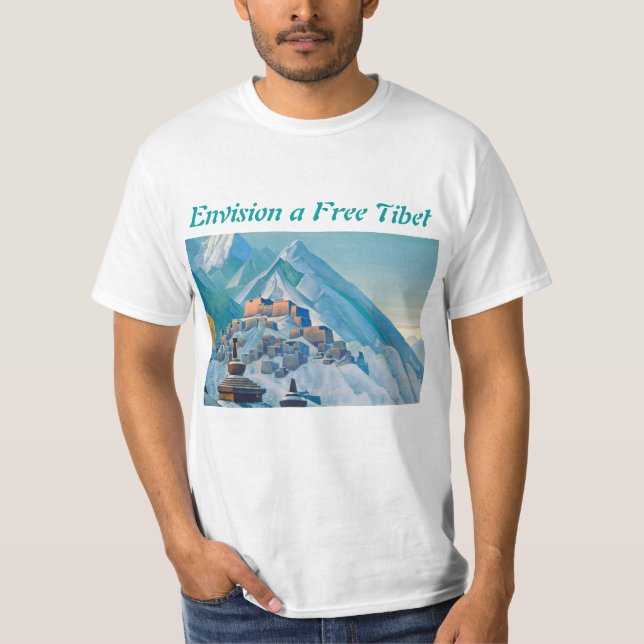 Free Tibet mens shirt (Front)