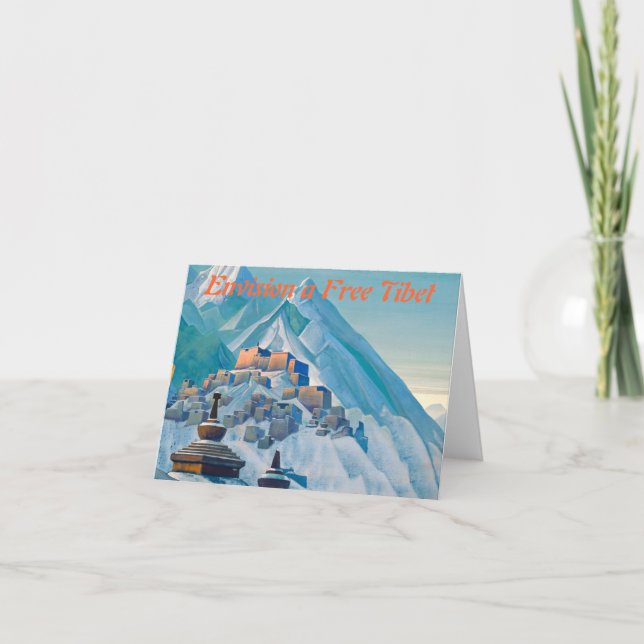 Free Tibet notecard (Front)