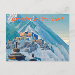Free Tibet postcard