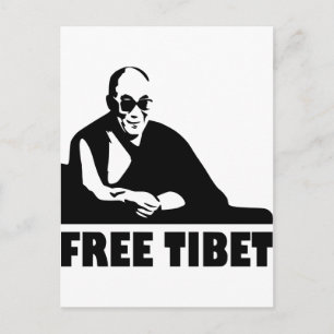 Free Tibet Postcard