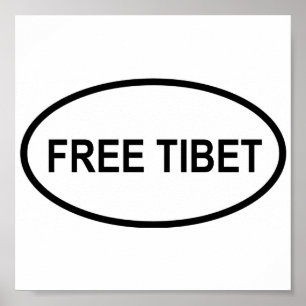 Free Tibet Poster