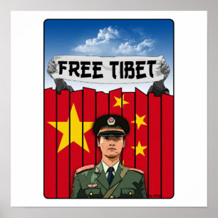free tibet poster