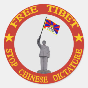 Free Tibet Sticker