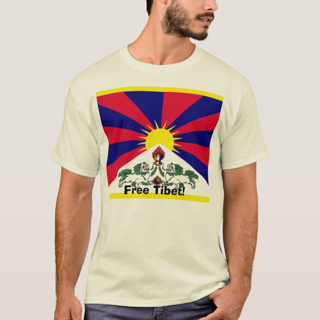Free Tibet! T-Shirt (Front)