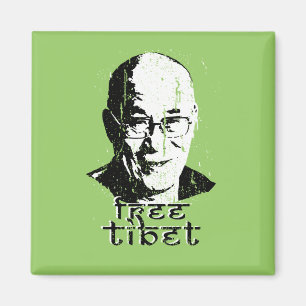 Free Tibet T-shirt Magnet