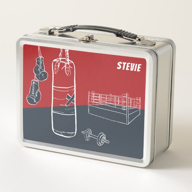 Free TIme Boxing Lunchbox (Front)