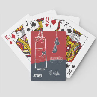 Free Time Gym Playing Cards