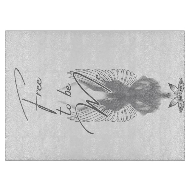 Free to be Me Cutting Board (Front)