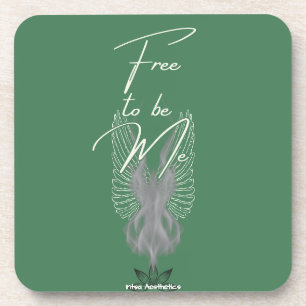 Free to be Me Hard plastic coaster