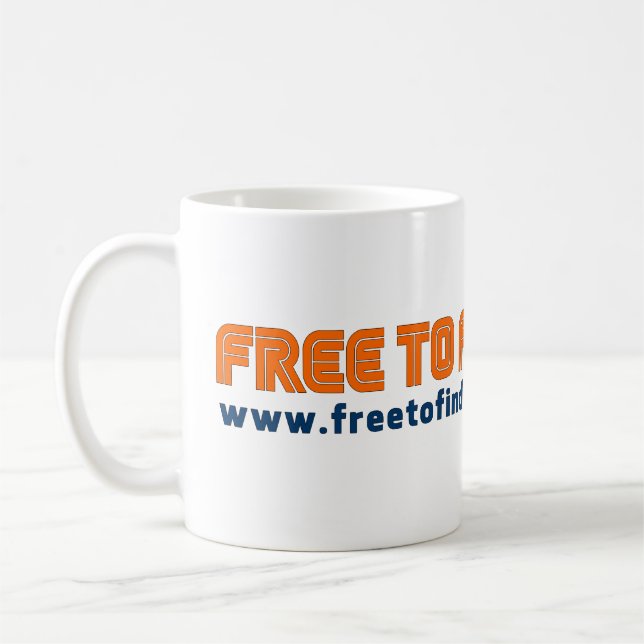 Free To Find Truth Coffee Mug (Left)