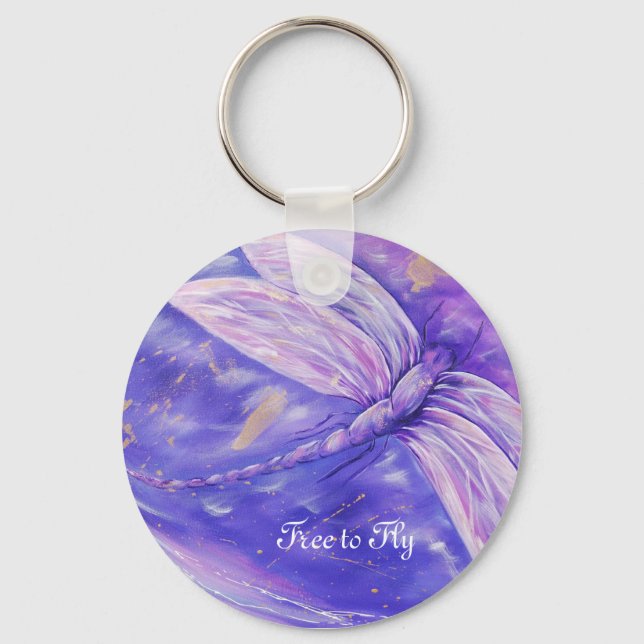 Free to Fly Key Ring (Front)