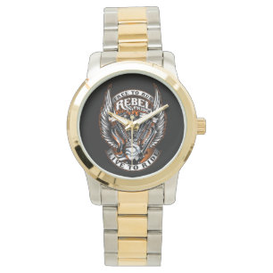 Free to Run Rebel Pride Biker Watch